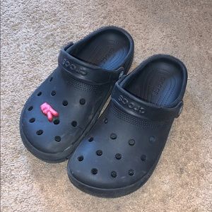 black crocs